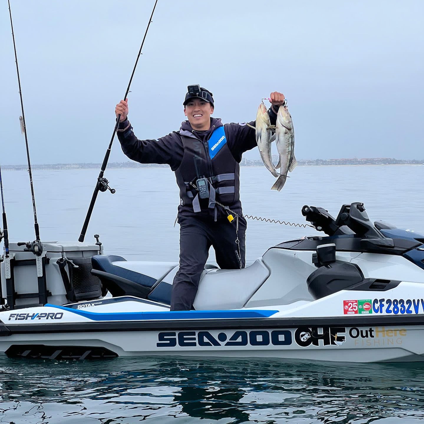 4 Hour Jet Ski Fishing Guide – Nearshore ($450 Total)